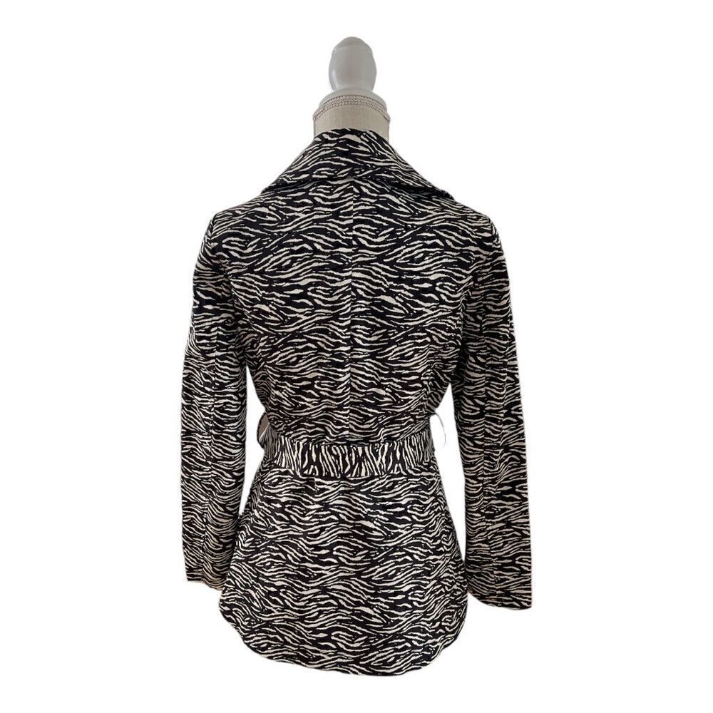 Sandro Studio Animal Print Jacket - Picture 7 of 7